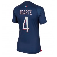 Zenski Nogometni Dres Paris Saint-Germain Manuel Ugarte #4 Domaci 2023-24 Kratak Rukav
